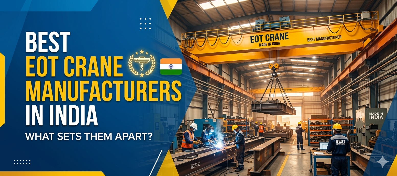 Best EOT Crane Manufacturers in India: What Sets Them Apart?